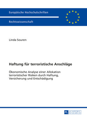 cover image of Haftung fuer terroristische Anschlaege